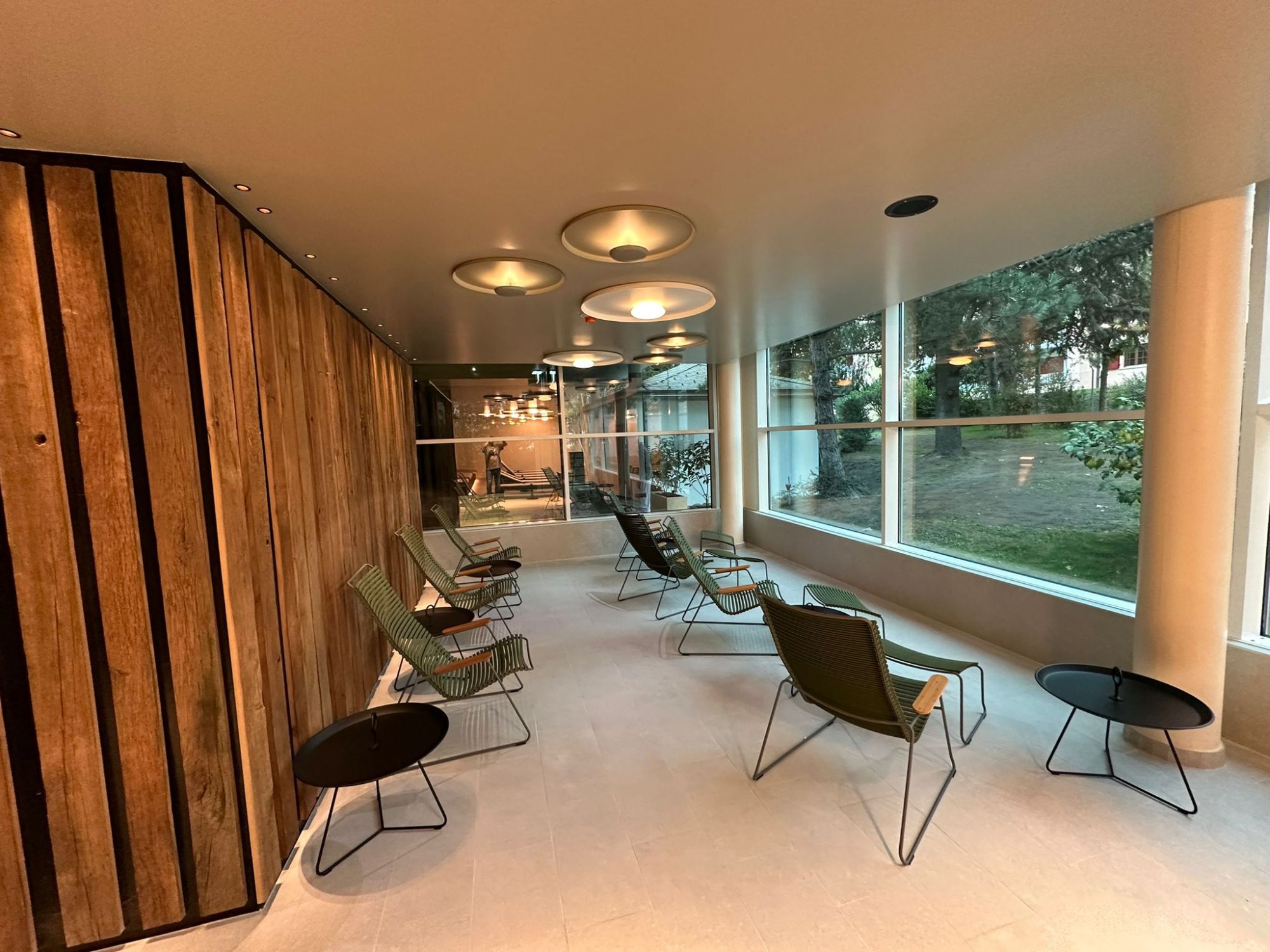 Espace détente peint
